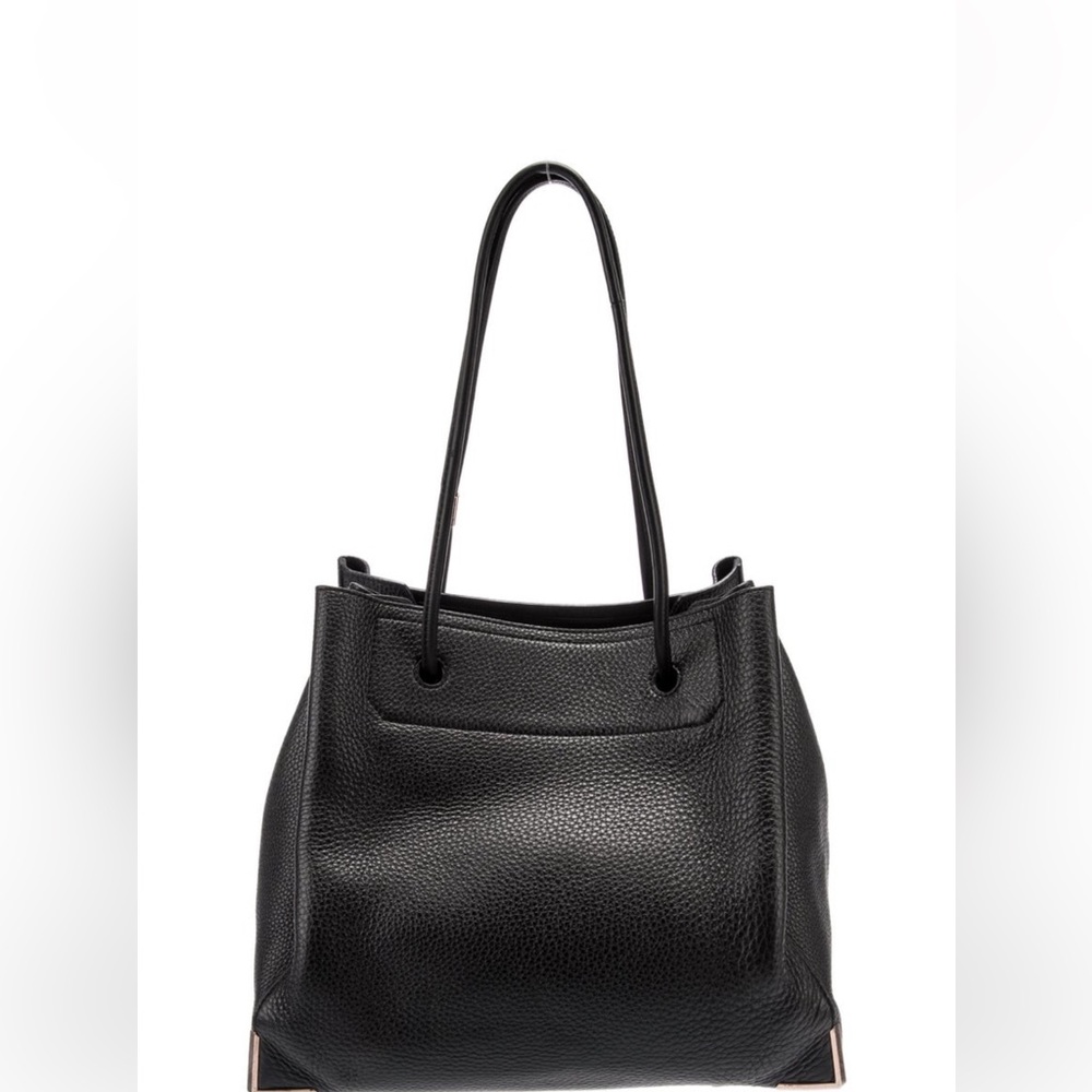 Alexander Wang black leather tote bag